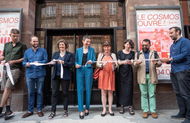 En travaux depuis plus d’un an, le cinéma municipal du Cosmos a été inauguré vendredi 2 juin.